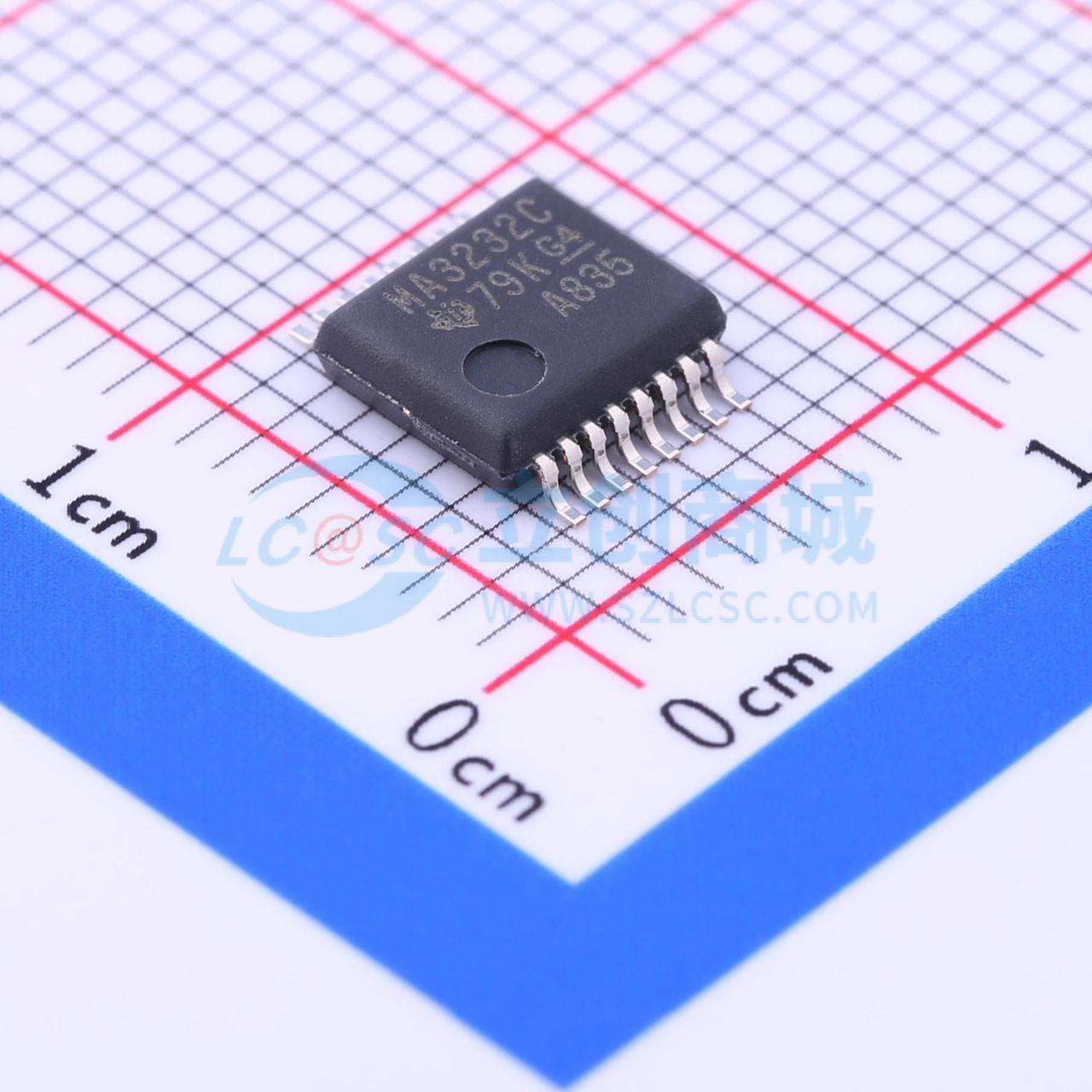 Linh kiện bảo vệ ESD MAX3232CDBR Texas Instruments SSOP-16-208mil - Techcore Việt Nam