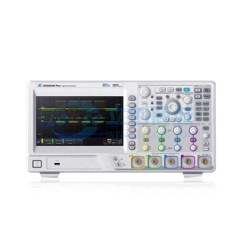 Máy hiện sóng ZDS2024B PLUS ZLG 200MHz 2GSa/s Dạng để bàn - Techcore Việt Nam