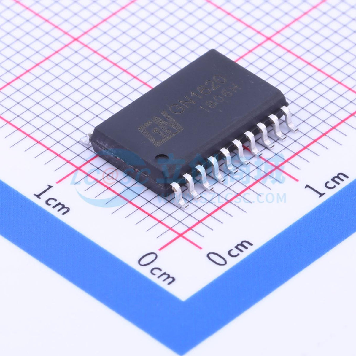 IC điều khiển LED 7 đoạn GN1620 GN SOP-20-300mil 1V - Techcore Việt Nam