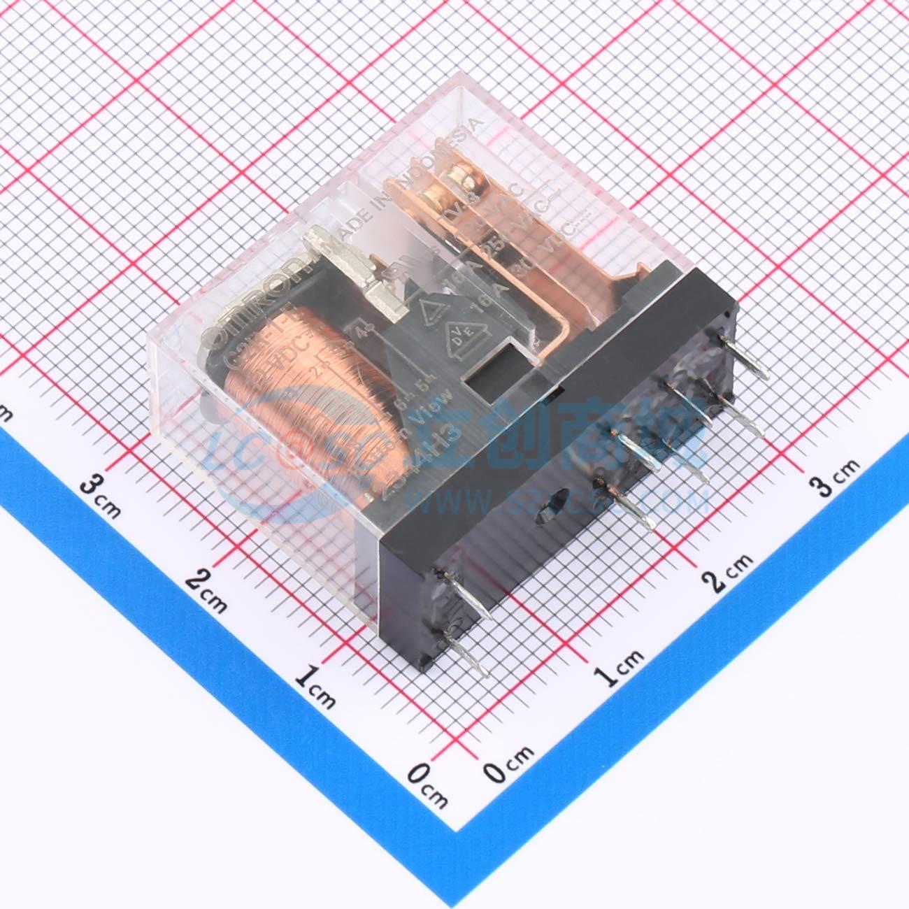 Rơ-le công suất G2R-1-E/12VDC OMRON DIP,28.6x12.6mm - Techcore Việt Nam