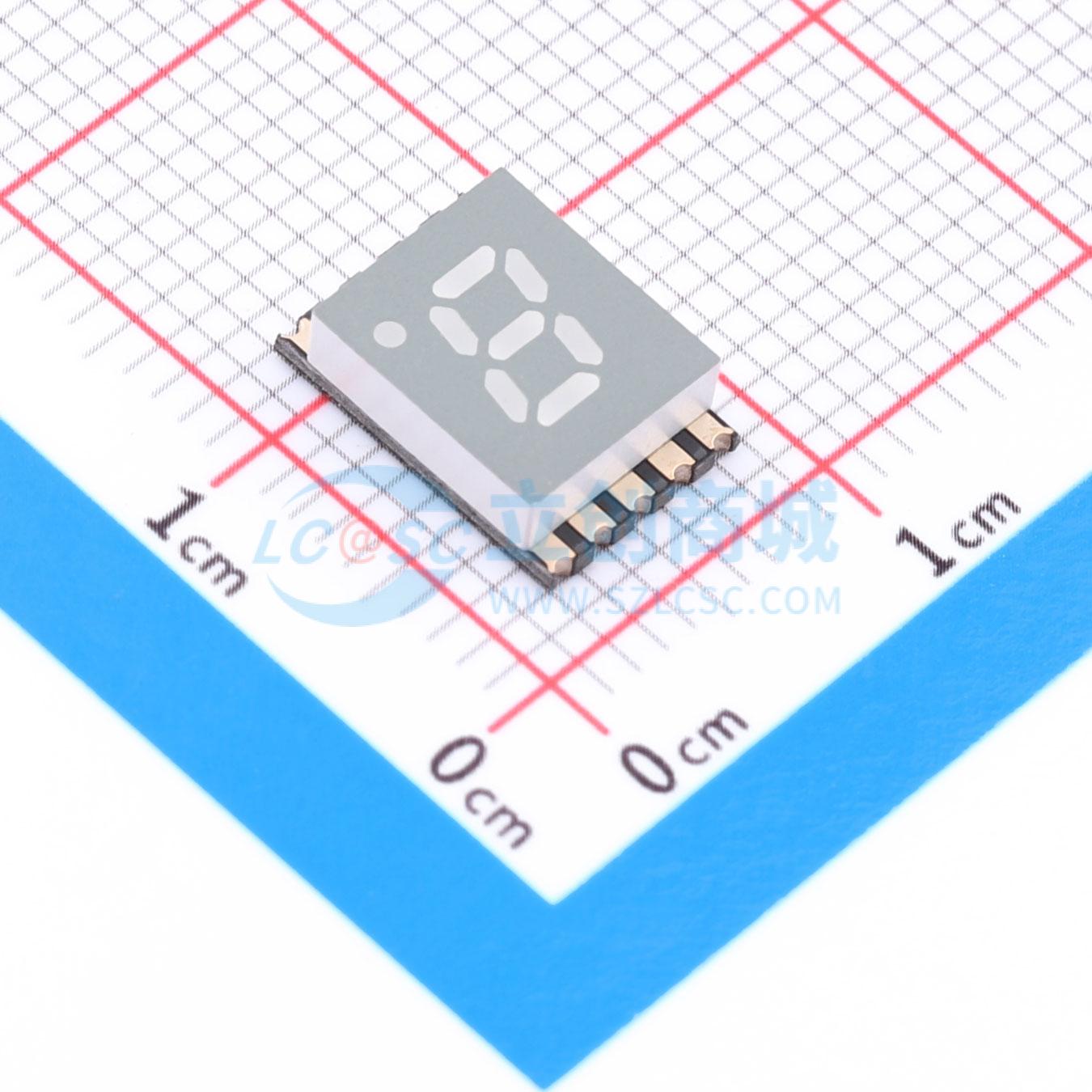 LED 7 đoạn GS2011CW-G-DZ Guangcai Display SMD,10x6.9mm - Techcore Việt Nam
