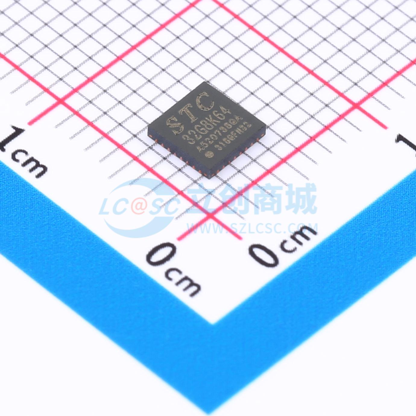 Vi điều khiển MCU STC32G8K64-42I-QFN32 QFN-32-EP(4x4) - Techcore Việt Nam