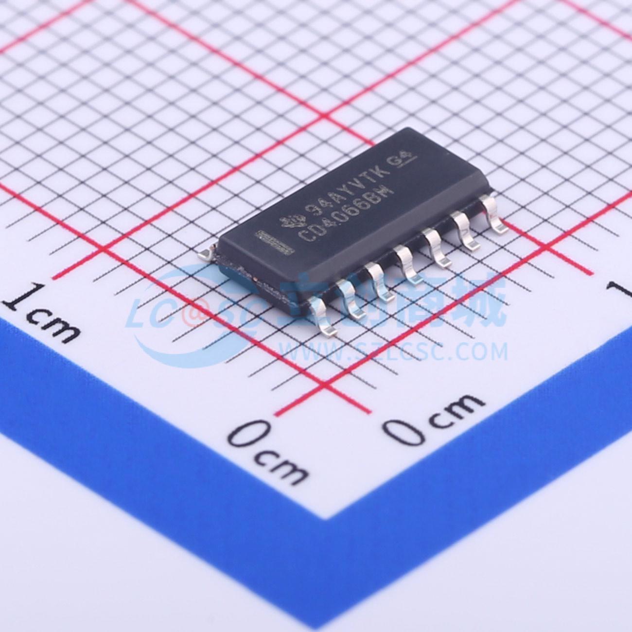 Linh kiện điện tử CD4066BM96 Texas Instruments SOIC-14 - Techcore Việt Nam