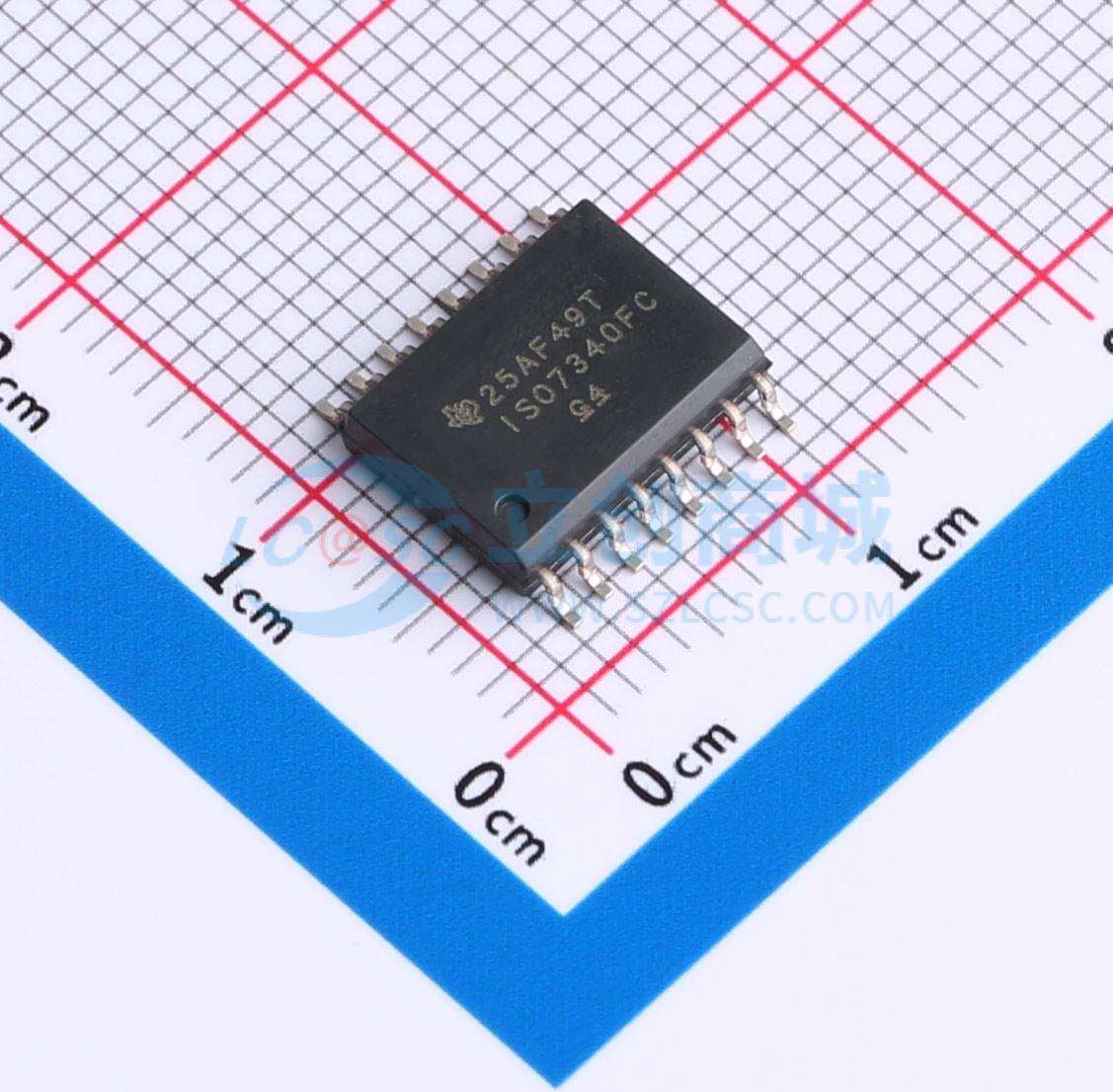 IC Cách Ly Số ISO7340FCDWR TI SOIC-16-300mil 25Mbps 4 Kênh - Techcore Việt Nam