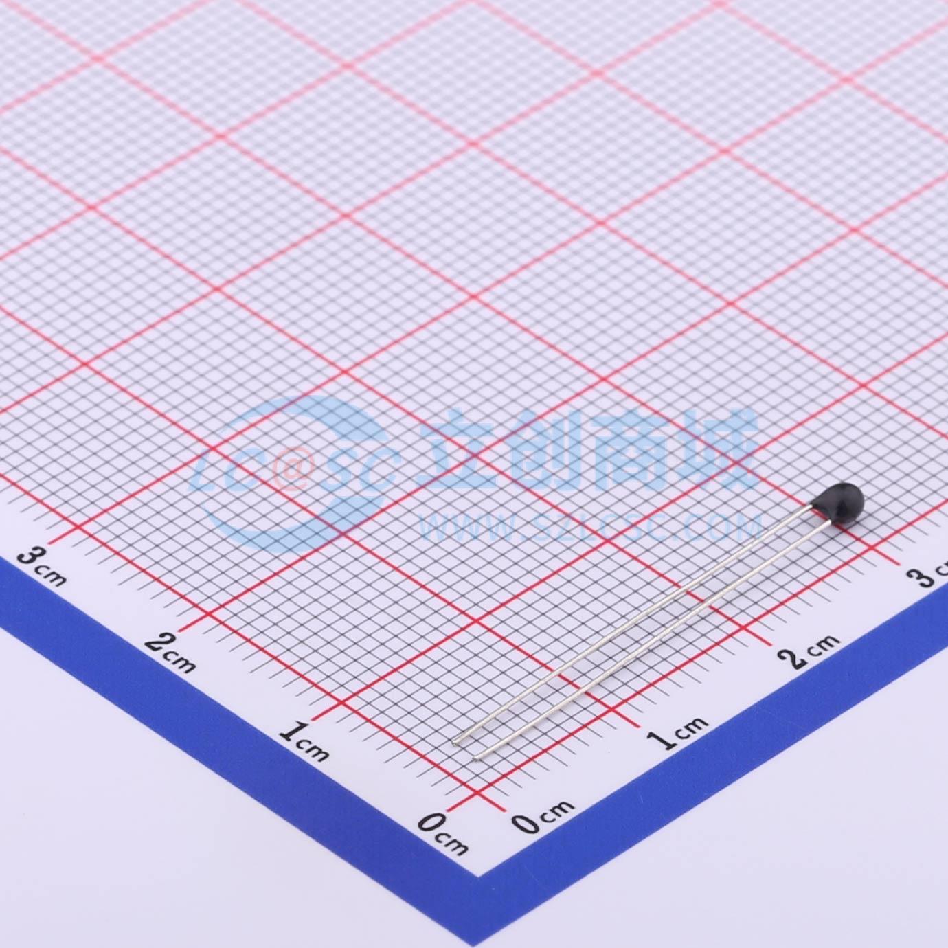 Điện trở nhiệt NTC MF52A103F3435 (A1) Shiheng Xuyên lỗ, P=1.7mm 10kΩ 50mW - Techcore Việt Nam