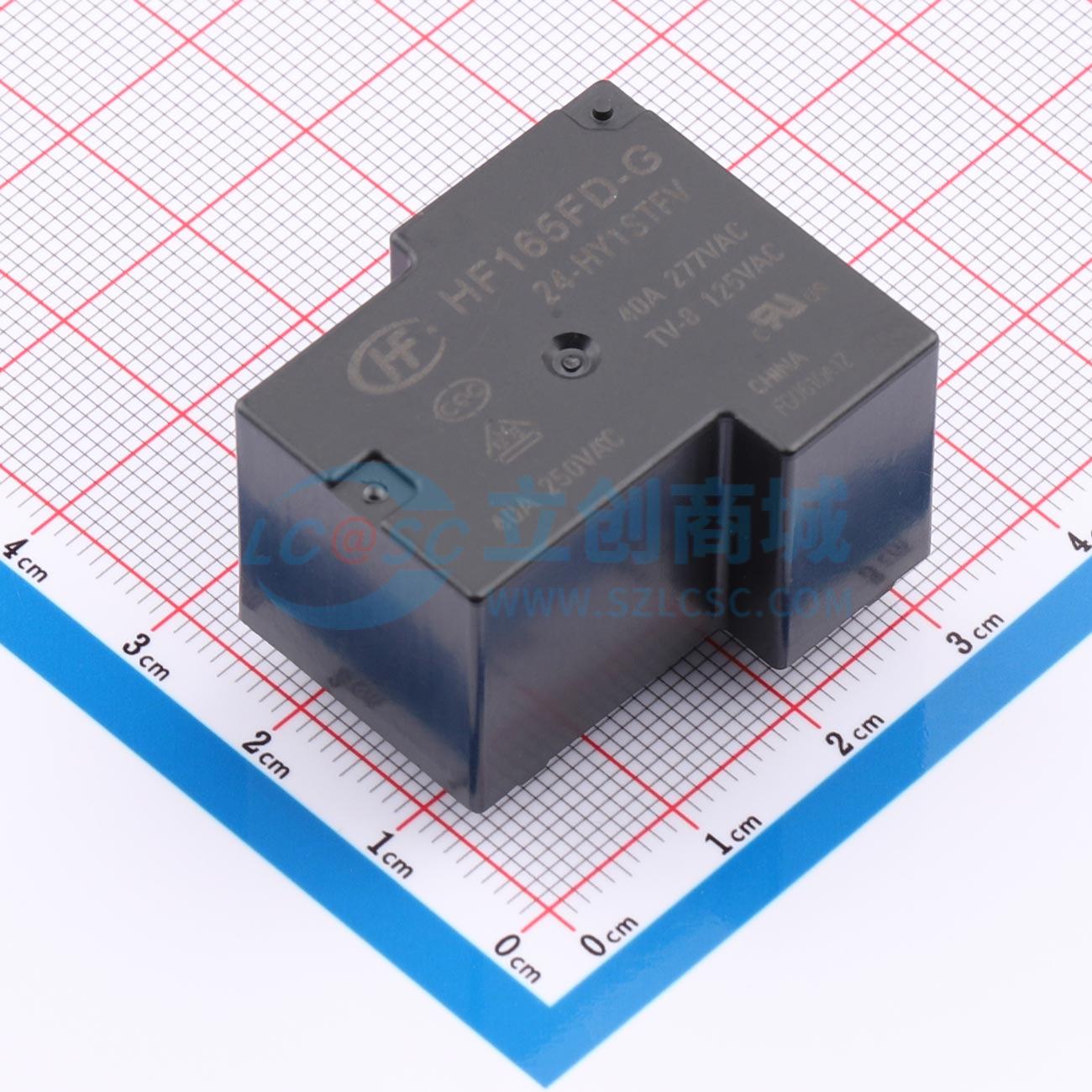 Rơ-le điện tử HF165FD-G/24-HY1STFV HF 24V - Techcore Việt Nam