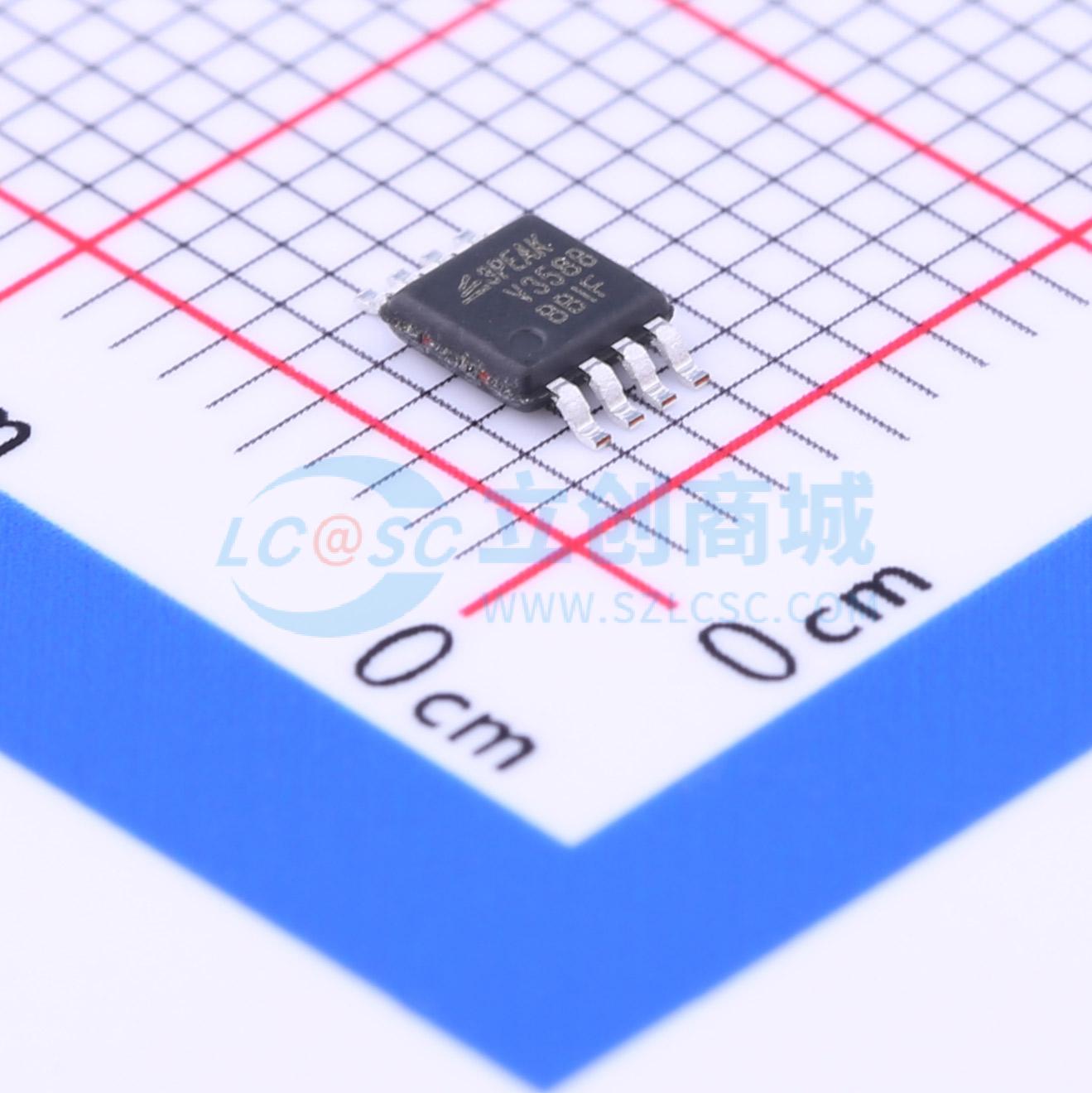 IC Khuếch Đại Thuật Toán LMV358B-VR 3PEAK MSOP-8 4 kênh Rail-to-Rail 1 MHz - Techcore Việt Nam