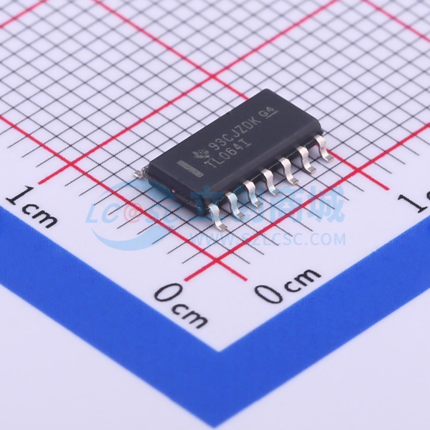 IC Khuếch Đại Thuật Toán Đầu Vào FET TL064IDR Texas Instruments SOIC-14 4 kênh 30 V 1 MHz - Techcore Việt Nam