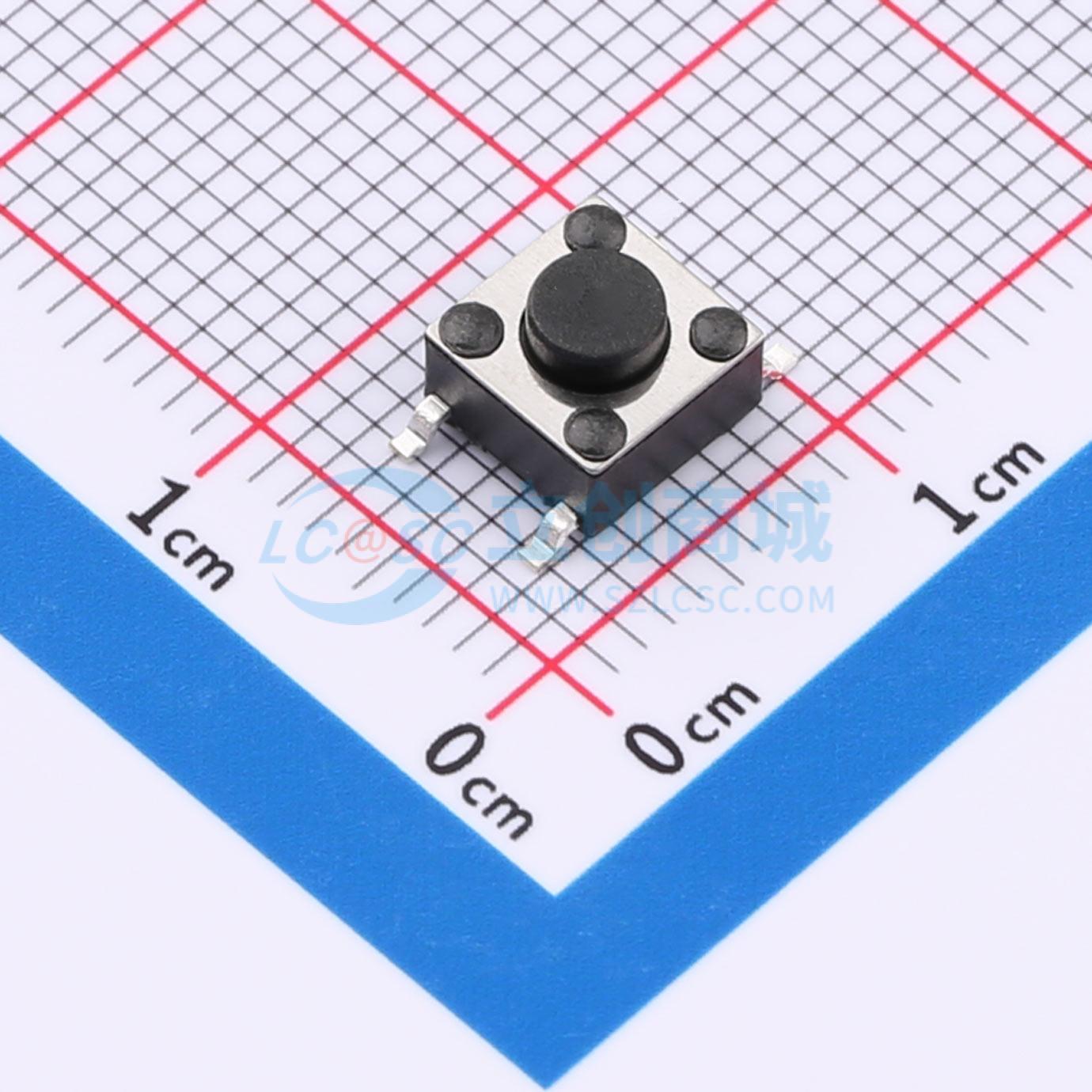 Linh kiện điện tử HX 6x6x4.3TP CB SMD-4P,6x6mm - Techcore Việt Nam