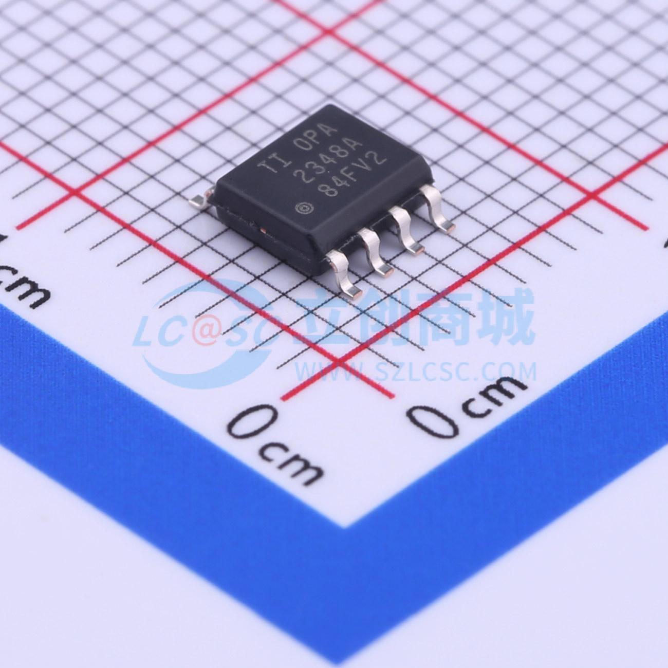 IC Khuếch Đại Thuật Toán OPA2348AIDR Texas Instruments SOIC-8 2 kênh Rail-to-Rail 5.5 V 1 MHz - Techcore Việt Nam