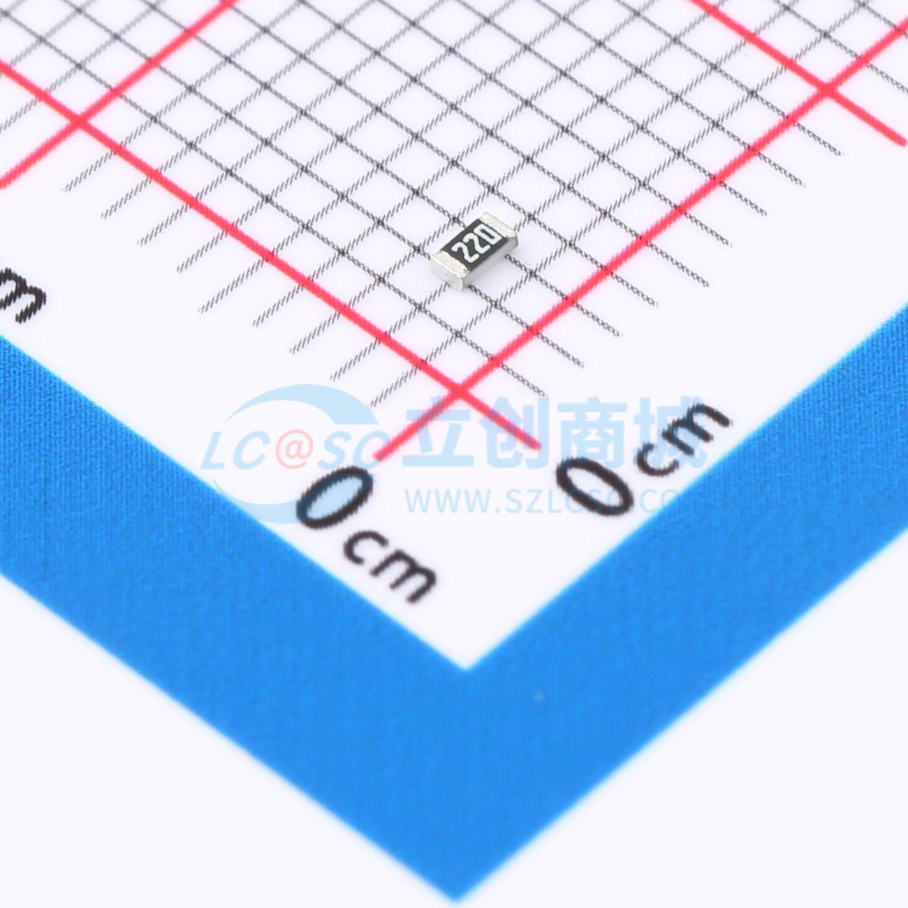 Điện Trở Dán SMD FRC0603J220 TS FOJAN 0603 22Ω ±5% 100mW - Techcore Việt Nam