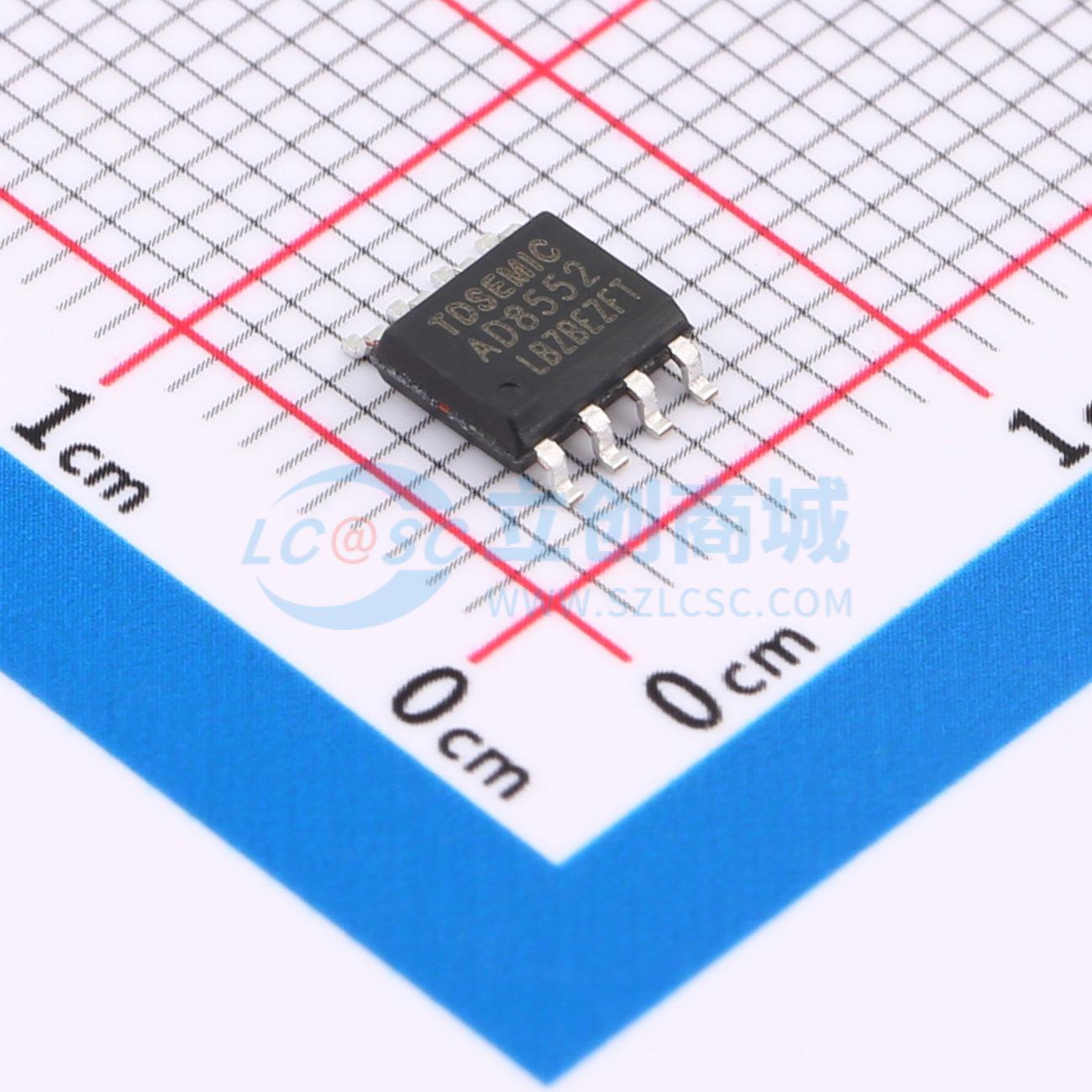 IC Khuếch Đại Thuật Toán Chính Xác AD8552ARZ-TD TDSEMIC SOP-8 2 kênh 1.8–5.5 V - Techcore Việt Nam