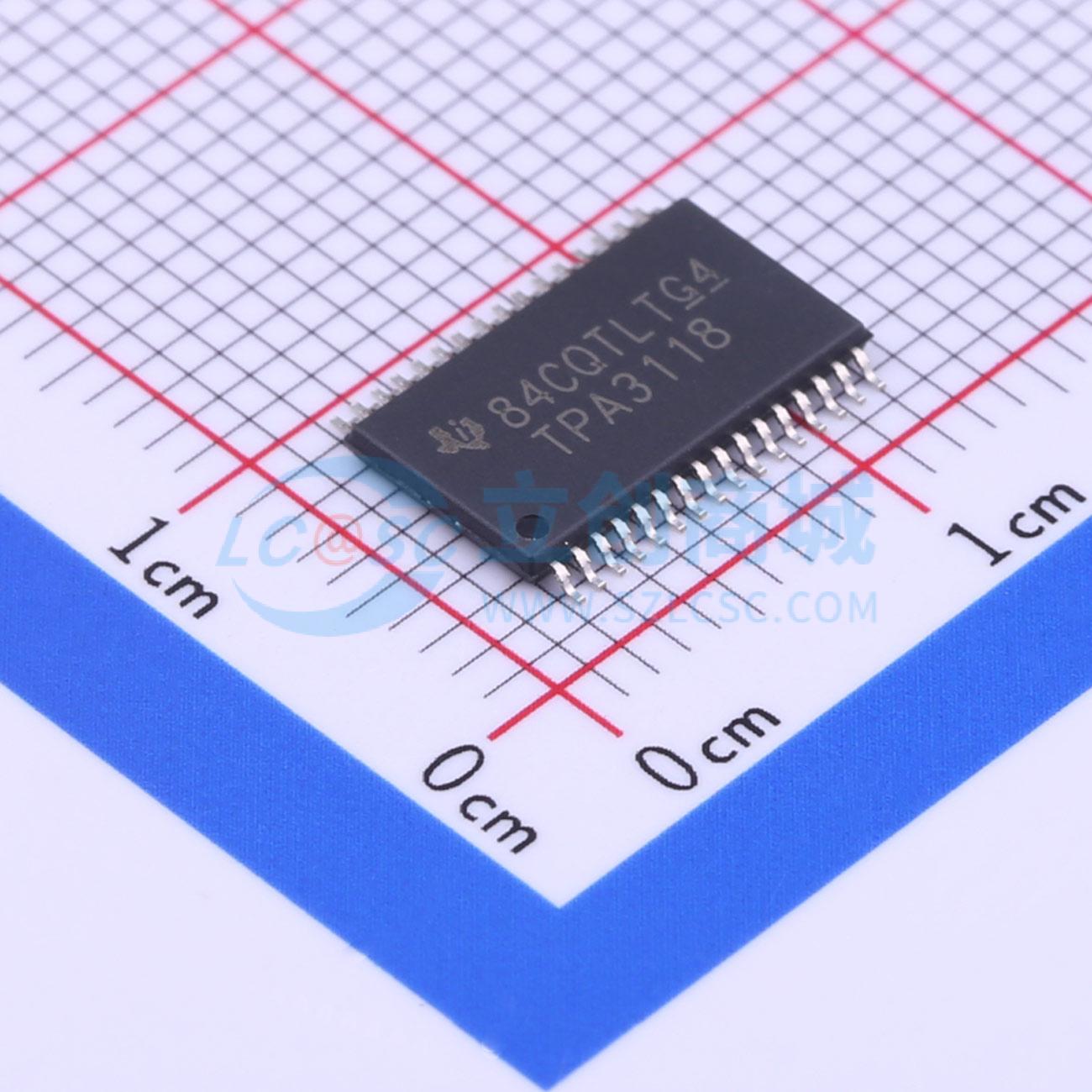 IC Khuếch Đại Công Suất Âm Thanh TPA3118D2DAPR Texas Instruments HTSSOP-32-EP-6.1MM 2 kênh 4.5–26 V Class D - Techcore Việt Nam