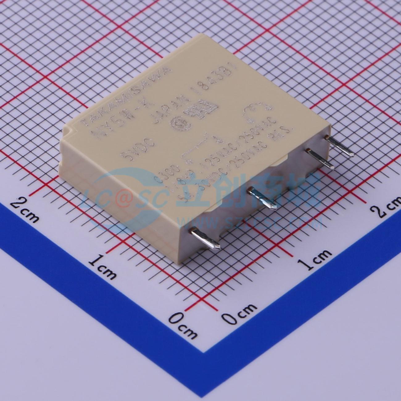 Rơ-le điện tử NY5W-K FUJITSU 5V SIP,20.1x5mm - Techcore Việt Nam