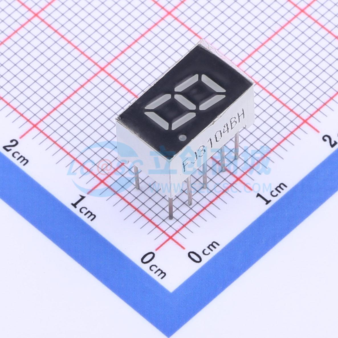 LED 7 đoạn FJ3104BH Anode chung - Techcore Việt Nam