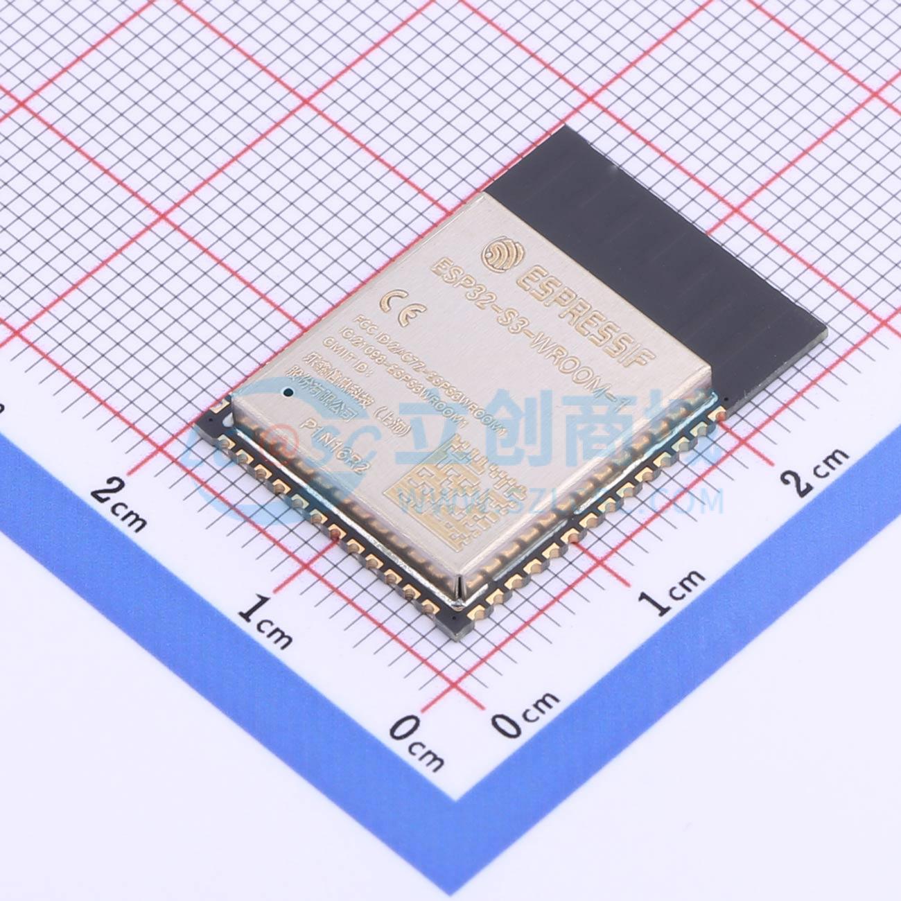 Module WiFi ESP32-S3-WROOM-1-N16R2 ESPRESSIF SMD 25.5x18mm 2.4GHz - Techcore Việt Nam
