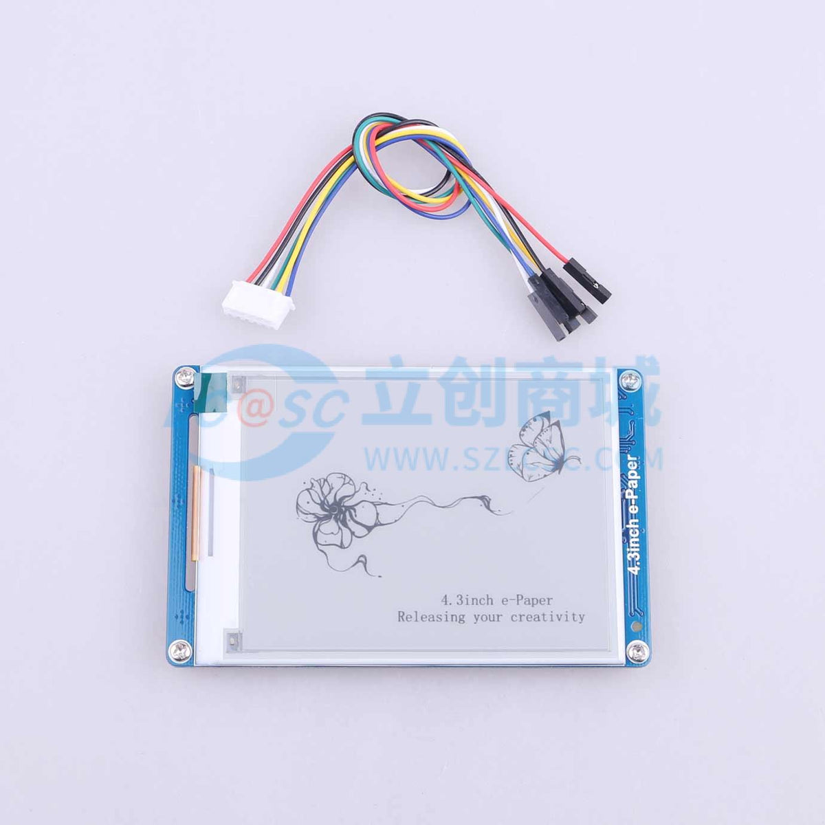 Linh kiện bán dẫn 4.3inch e-Paper UART Module Waveshare - Techcore Việt Nam