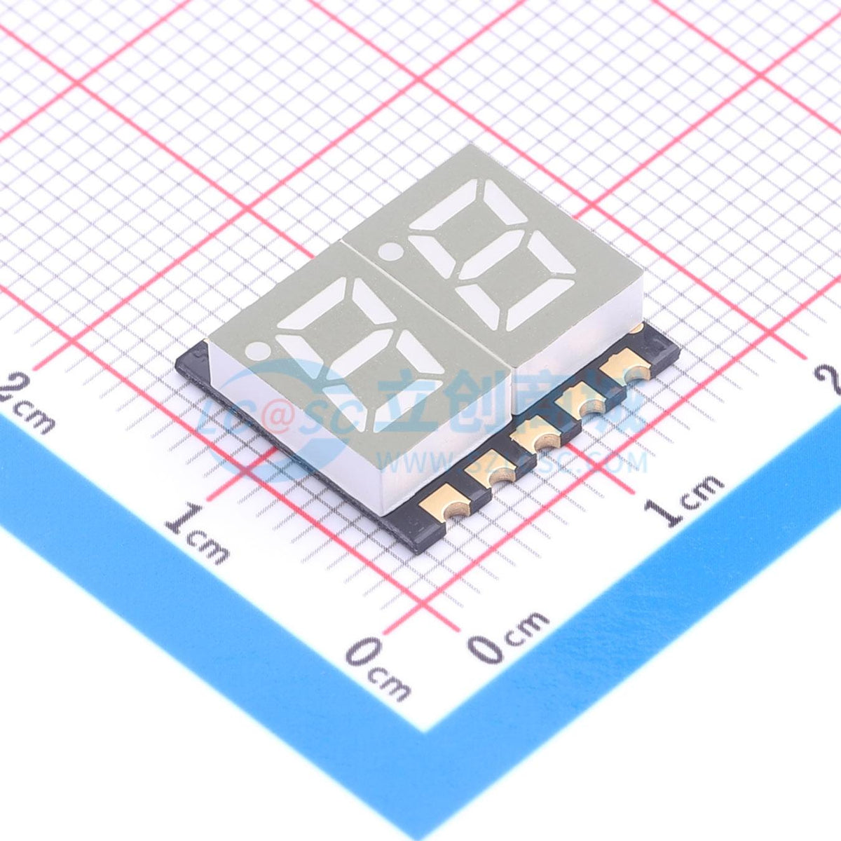 LED 7 đoạn GS2826AR-G Guangcai Display - Techcore Việt Nam