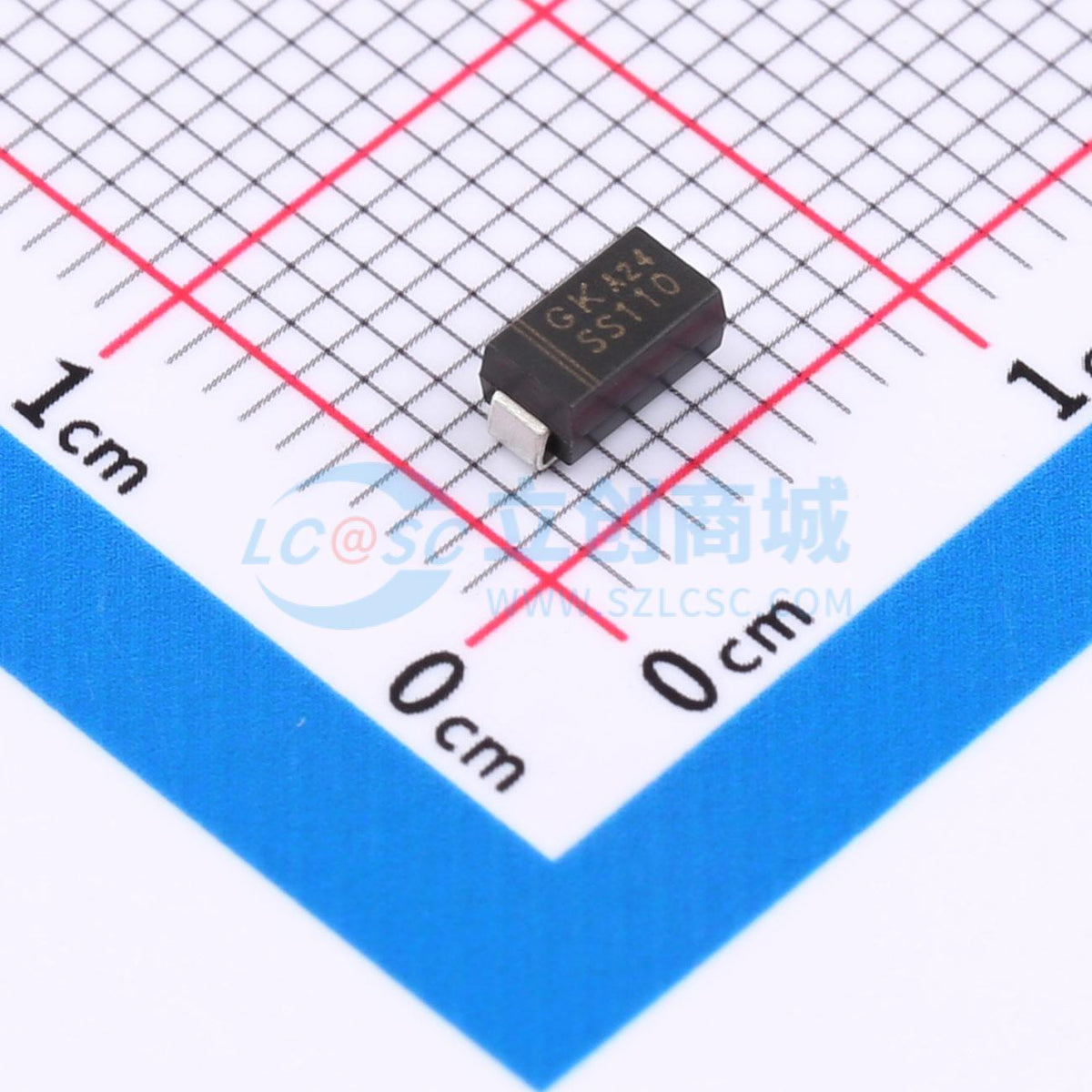 Diode Schottky SS110 GOODWORK 100V - Techcore Việt Nam
