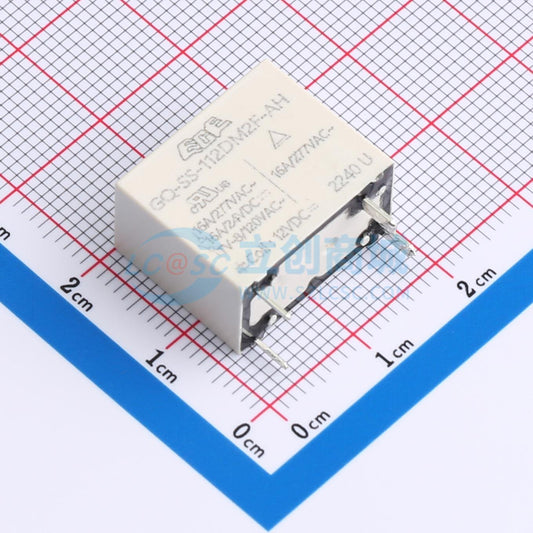 Rơ-le điện tử ETR-GQ-SS-112DM2F-AHZ ECE 12V THT,18.2x10mm - Techcore Việt Nam