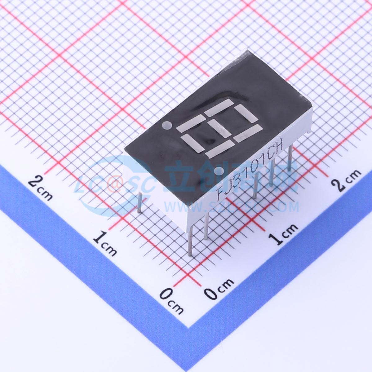LED 7 đoạn FJ3101CH Cathode chung - Techcore Việt Nam