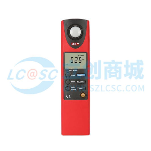 Máy đo độ rọi UT382 UNI-T Tự động chọn thang Dùng Cho Đo Kiểm Điện Tử - Techcore Việt Nam