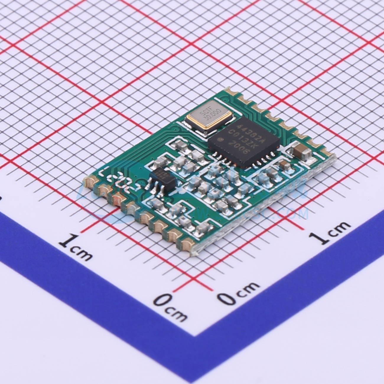 Module RF SI4438S4S-V1-C2A Vollgo SMD 16x12.5mm 433MHz - Techcore Việt Nam