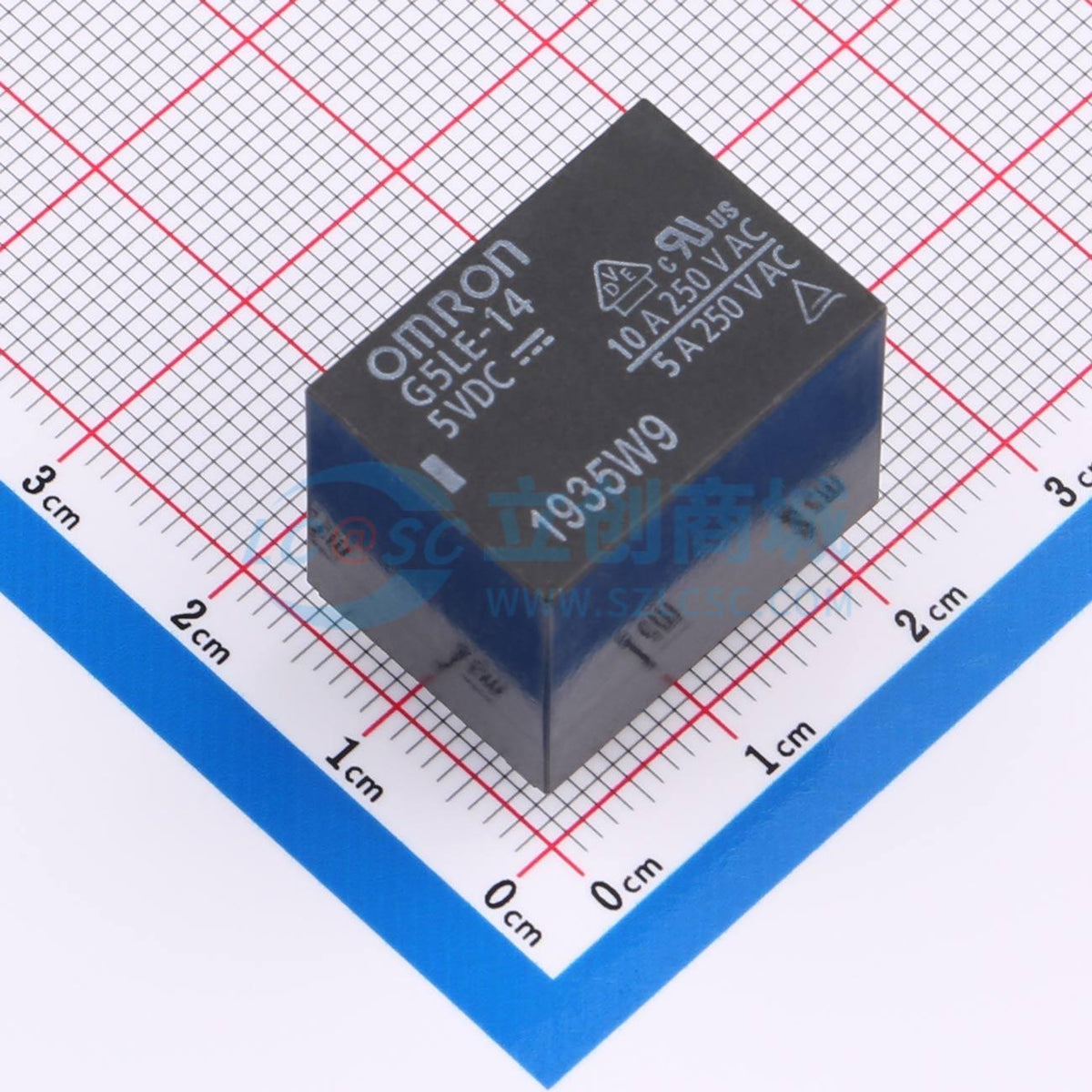Rơ-le điện tử G5LE-14 5VDC OMRON 5V THT,22.5x16.5mm - Techcore Việt Nam