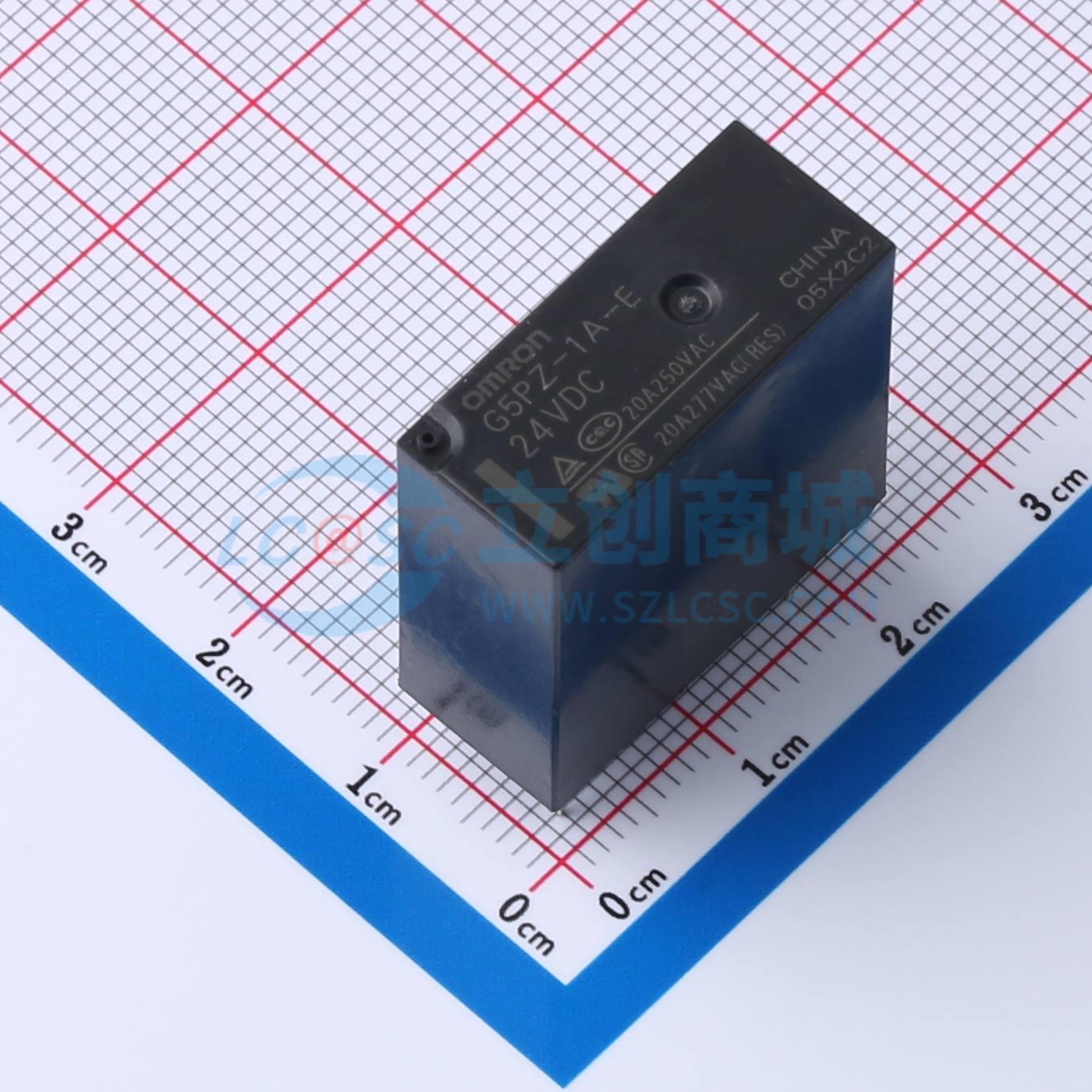 Rơ-le công suất G5PZ-1A-E DC24V OMRON 24V THT,23.8x10.3mm - Techcore Việt Nam