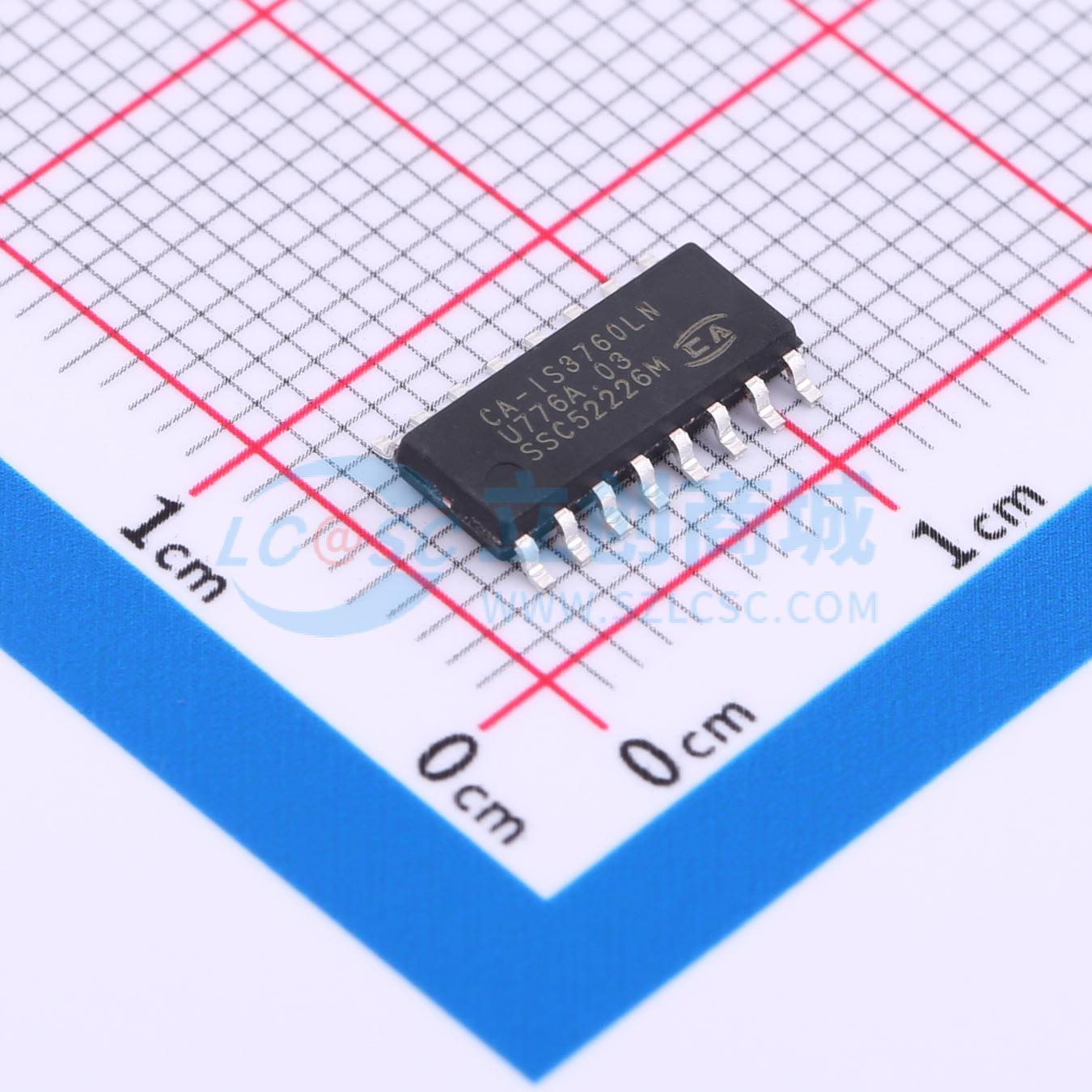 IC Cách Ly Số CA-IS3760LN Chipanalog SOIC-16 150Mbps 6 Kênh - Techcore Việt Nam