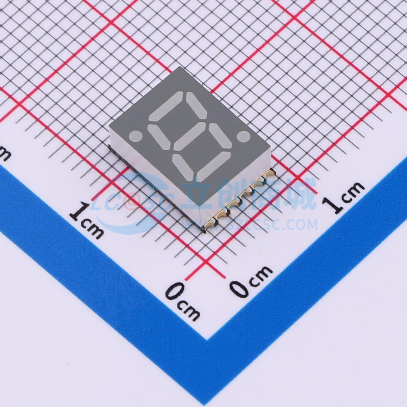 LED 7 đoạn GS2816CW-G Guangcai Display SMD,11x7.5mm - Techcore Việt Nam