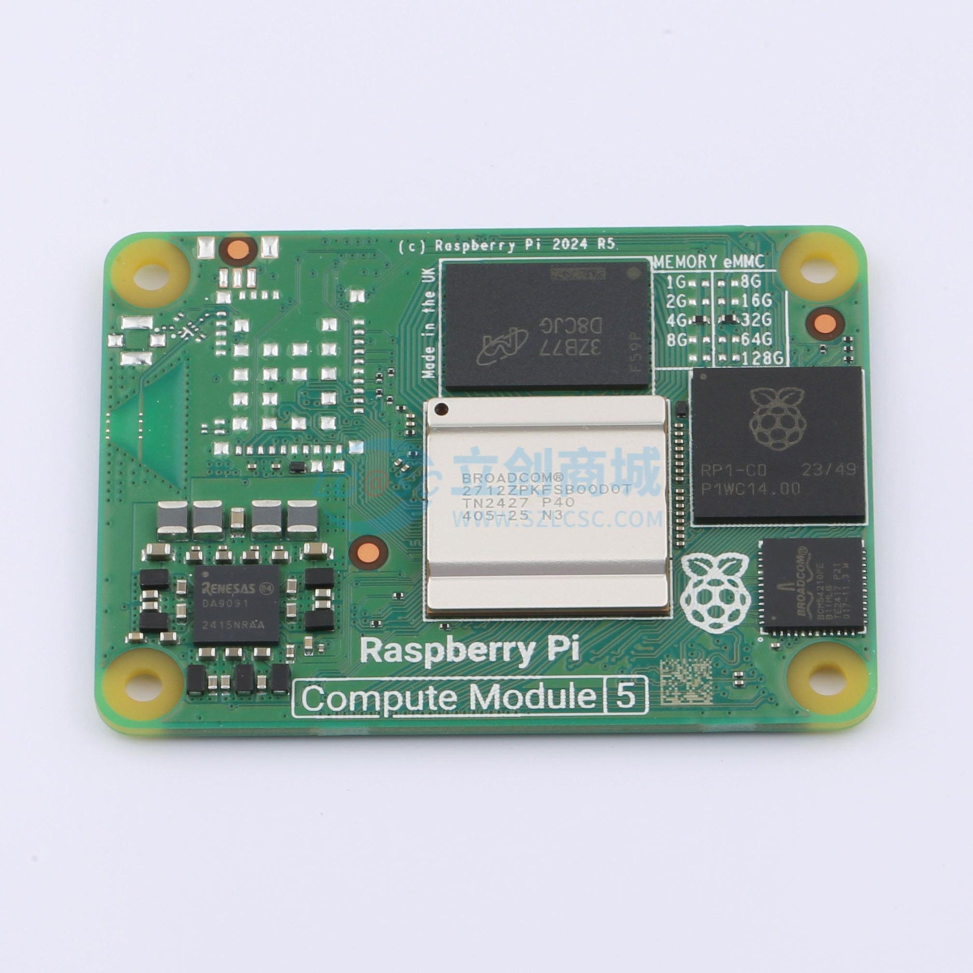 Bo mạch phát triển và công cụ phát triển CM5004032 (Compute Module CM5, 4GB RAM/32GB eMMC, Non-Wireless) 1 - Techcore Việt Nam