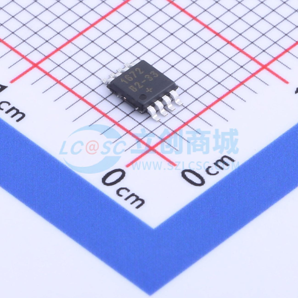 IC quản lý nguồn DS1672U-33+T&R MSOP-8 - Techcore Việt Nam