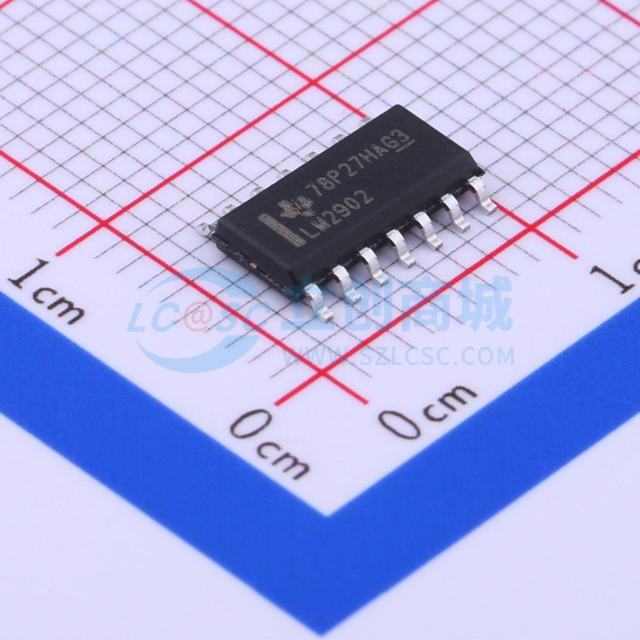 IC Khuếch Đại Thuật Toán LM2902DR Texas Instruments SOIC-14 4 kênh 26 V 1.2 MHz - Techcore Việt Nam