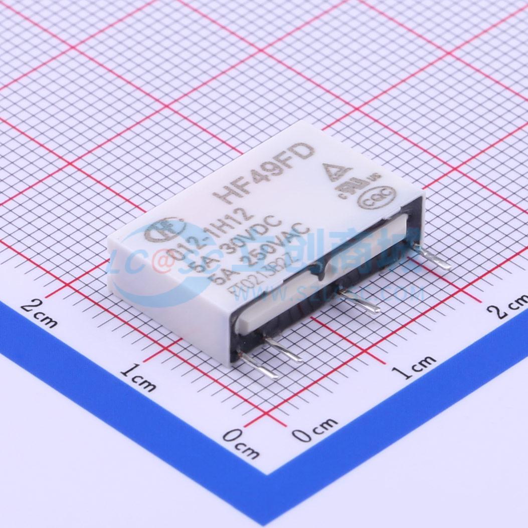 Rơ-le điện tử HF49FD/012-1H12 HF 12V SIP,20x5mm - Techcore Việt Nam