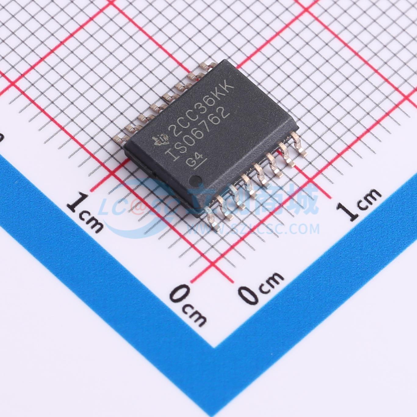 IC Cách Ly Số ISO6762QDWRQ1 TI SOIC-16 50Mbps 4 Kênh - Techcore Việt Nam