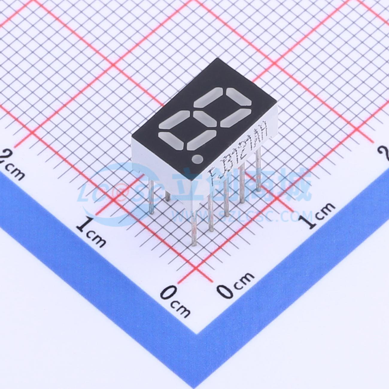 LED 7 đoạn FJ3121AH Cathode chung - Techcore Việt Nam