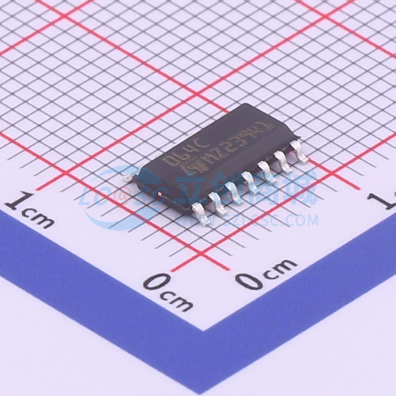 IC Khuếch Đại Thuật Toán Đầu Vào FET TL064CDT STMicroelectronics SOIC-14 4 kênh 1 MHz - Techcore Việt Nam