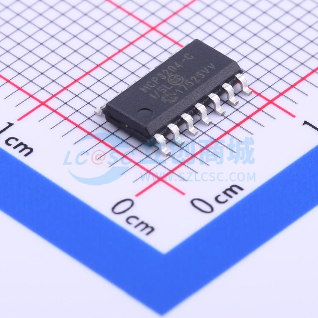 IC ADC MCP3204-CI/SL SOIC-14 - Techcore Việt Nam