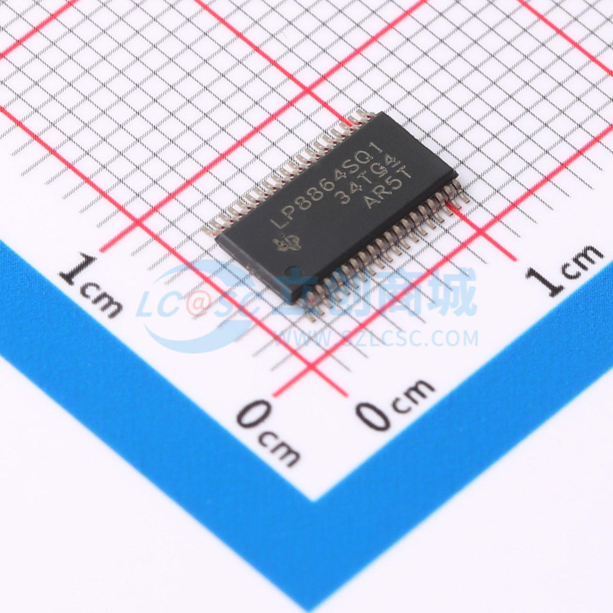 IC điều khiển LED LP8864SQDCPRQ1 TI SSOP-38-4.4mm 1V - Techcore Việt Nam