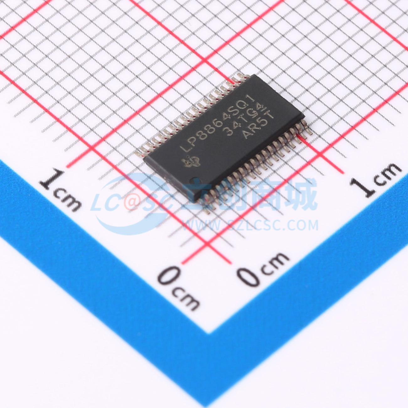 IC điều khiển LED LP8864SQDCPRQ1 TI SSOP-38-4.4mm 1V - Techcore Việt Nam