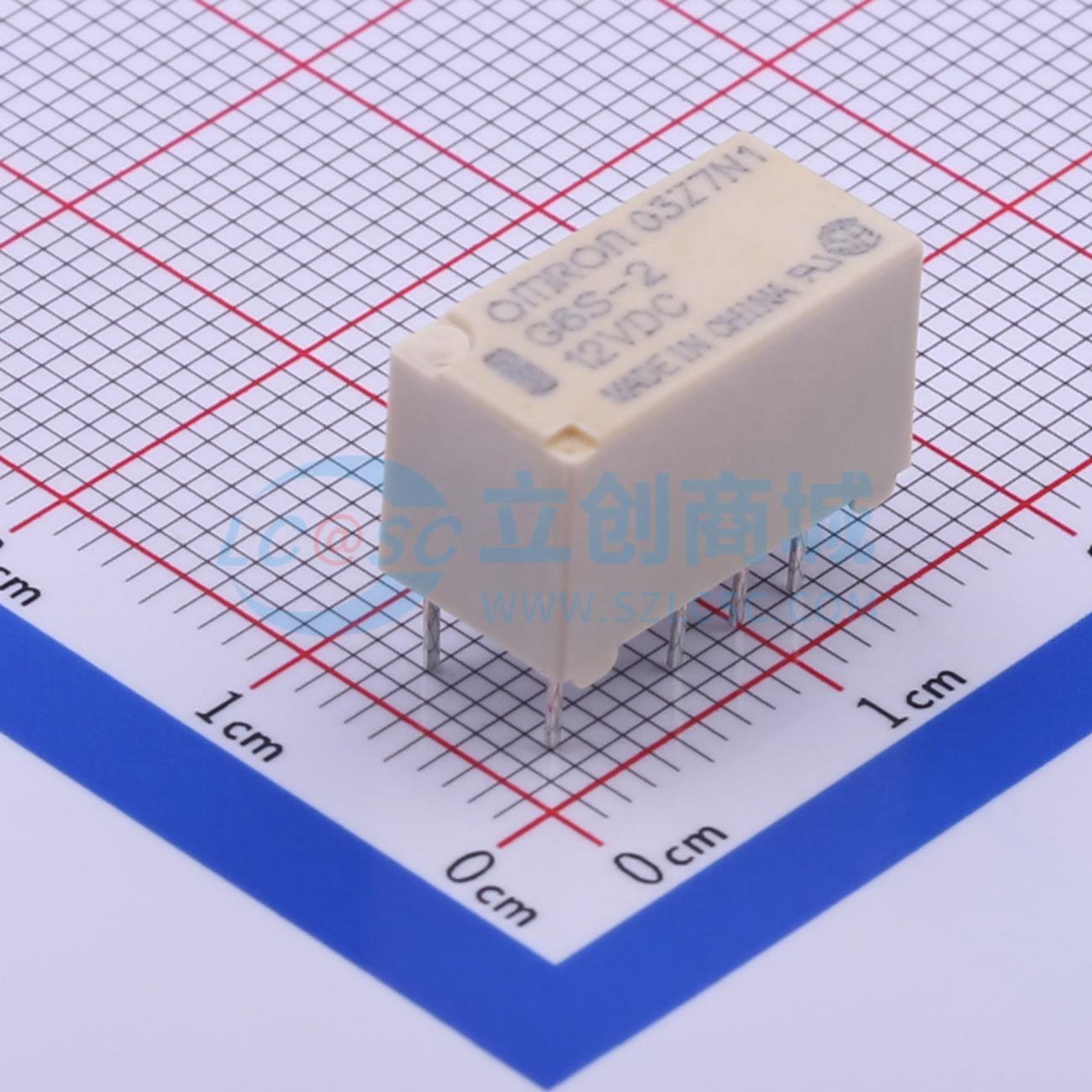 Relay Tín Hiệu G6S-2-12V OMRON DIP,14.8x7.3mm 12V Cho Mạch Điều Khiển - Techcore Việt Nam