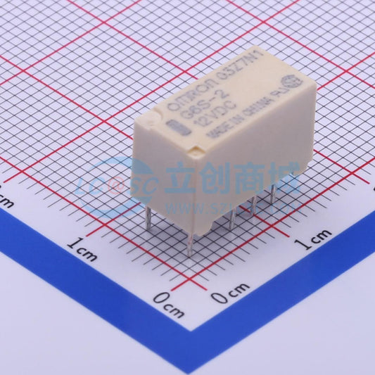 Rơ-le G6S-2-12V OMRON DIP,14.8x7.3mm - Techcore Việt Nam