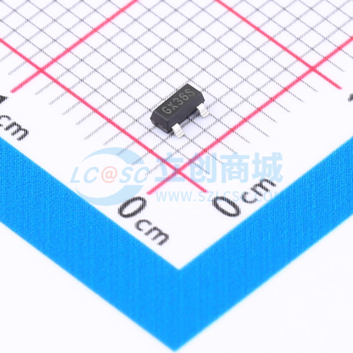 Cảm biến nhiệt độ GX36S GXCAS SOT-23-3 -40°C~+125°C 2.7V~5.5V - Techcore Việt Nam