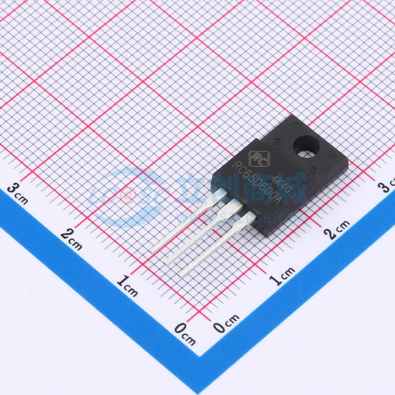 Linh kiện điện tử RC65D600A RealChip TO-220F - Techcore Việt Nam