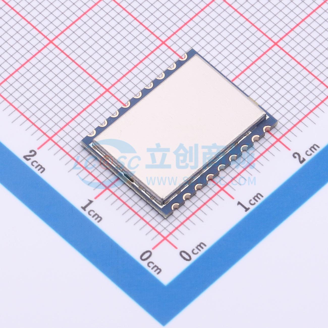 Module LoRa lora2021-433MHz G-NiceRF SMD 19.7x15mm LoRa, RTToF, (CAD) - Techcore Việt Nam