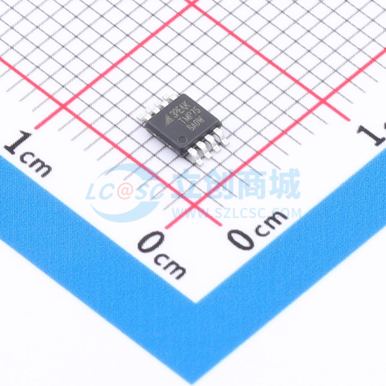 Cảm biến nhiệt độ TPTMP75-VS1R 3PEAK MSOP-8 2.2V~5.5V I2C; SMBus - Techcore Việt Nam