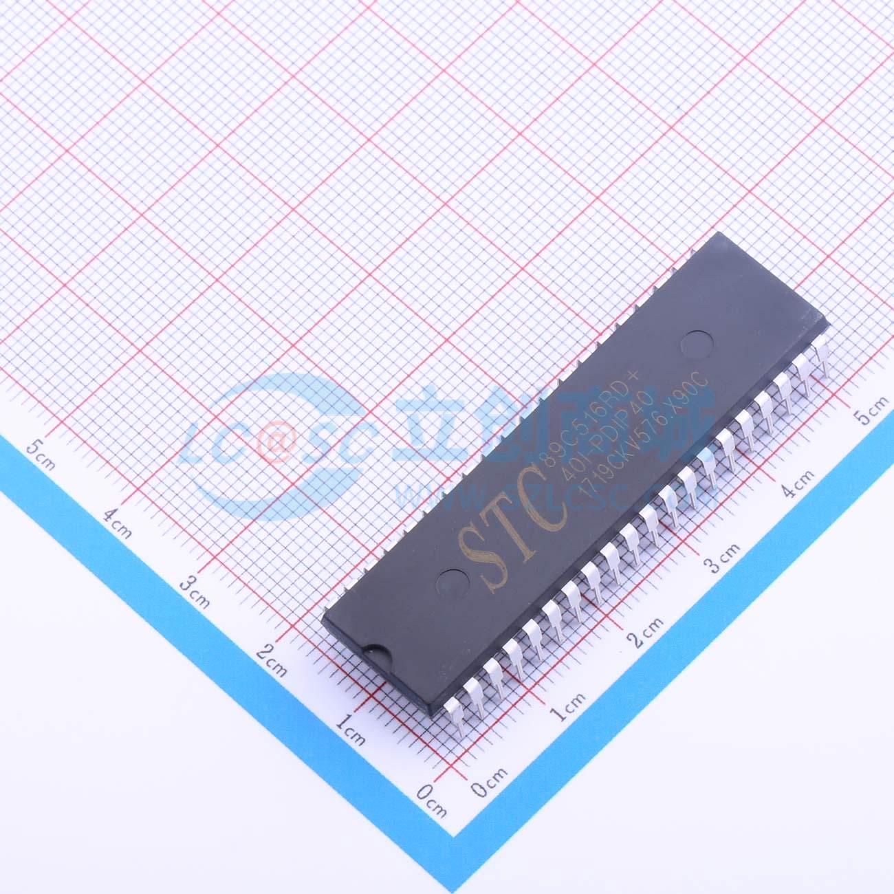 Vi điều khiển MCU STC89C516RD+40I-PDIP40 DIP-40 - Techcore Việt Nam