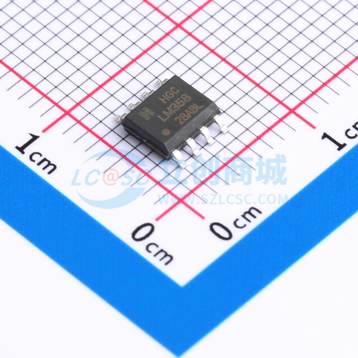 IC Khuếch Đại Thuật Toán LM358DRG HGC SOP-8 2 kênh 1.2 MHz - Techcore Việt Nam