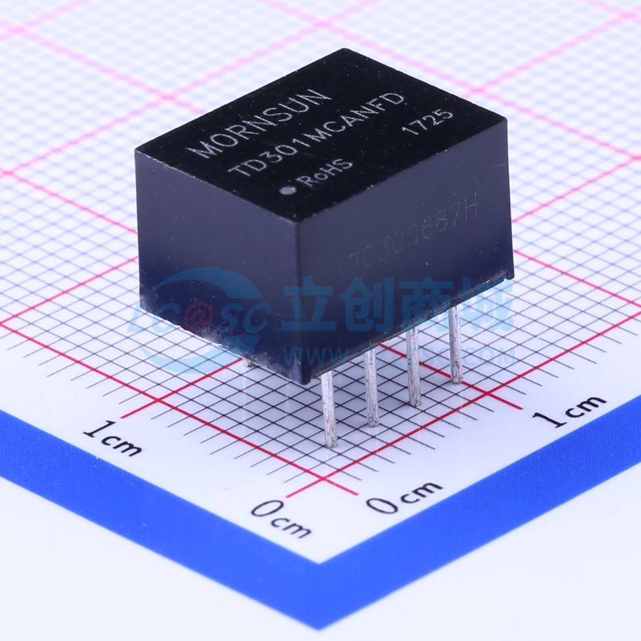 IC Thu Phát CAN Cách Ly Tích Hợp Nguồn TD301MCANFD MORNSUN DIP,12.7x10.2mm - Techcore Việt Nam